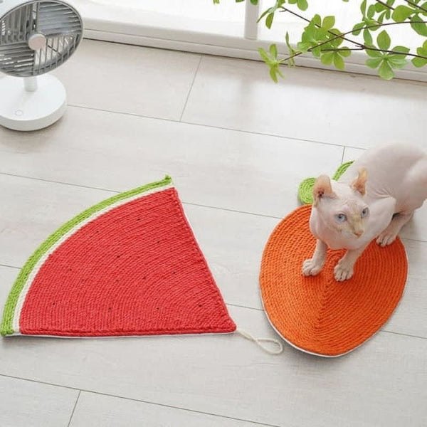 CHEERHUNTING Fruit Scratcher Pad Watermelon Slice