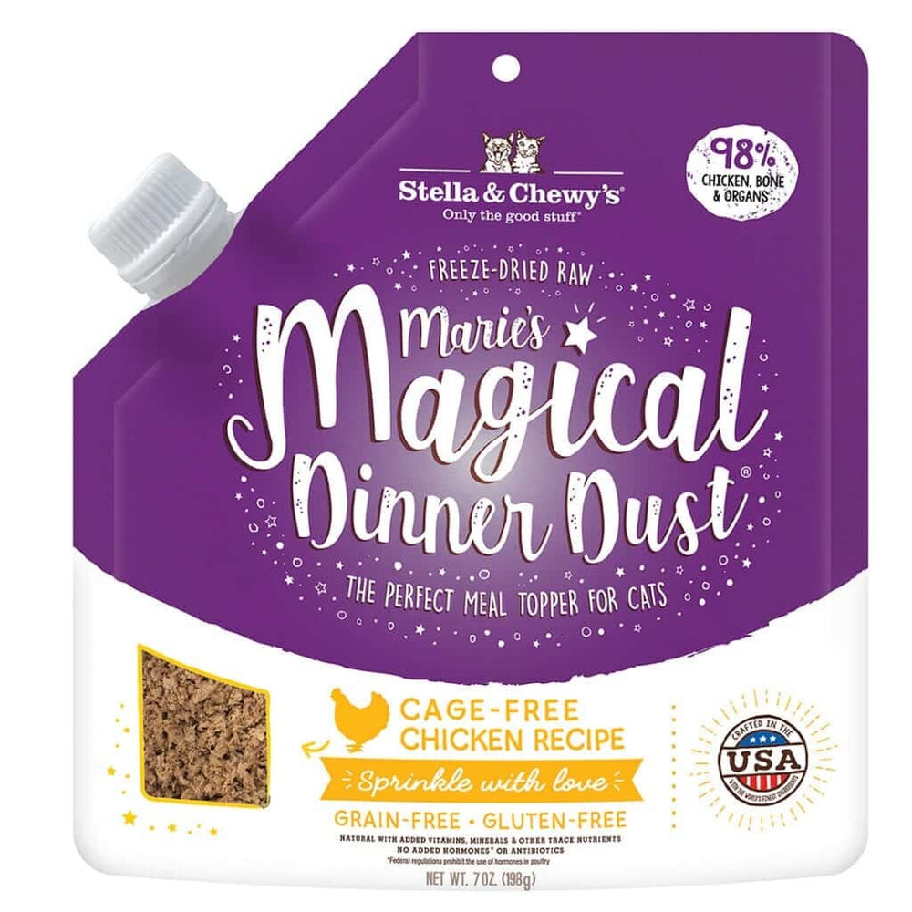 STELLA & CHEWY'S Magical Dinner Dust Chicken for Cats 7oz