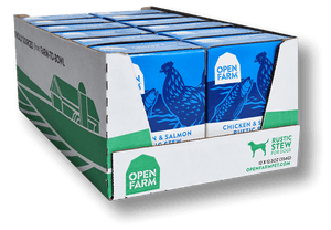 OPEN FARM Dog Stew Chicken & Salmon 12.5oz CASE/12