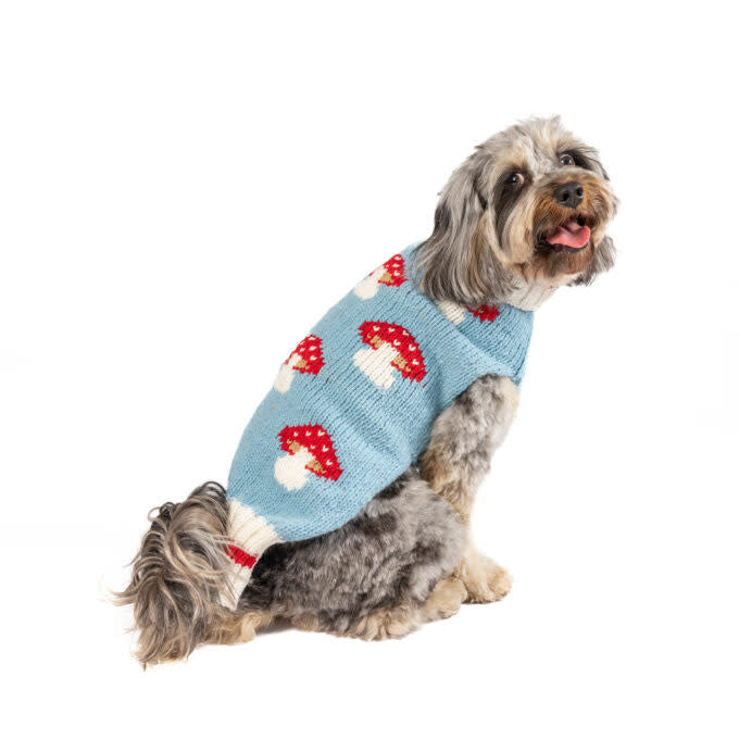 CHILLY DOG Dog Sweater Mushroom