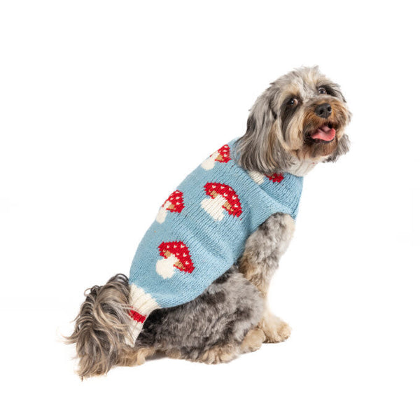 CHILLY DOG Dog Sweater Mushroom