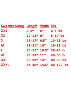 CHILLY DOG Buffalo Plaid Sweater