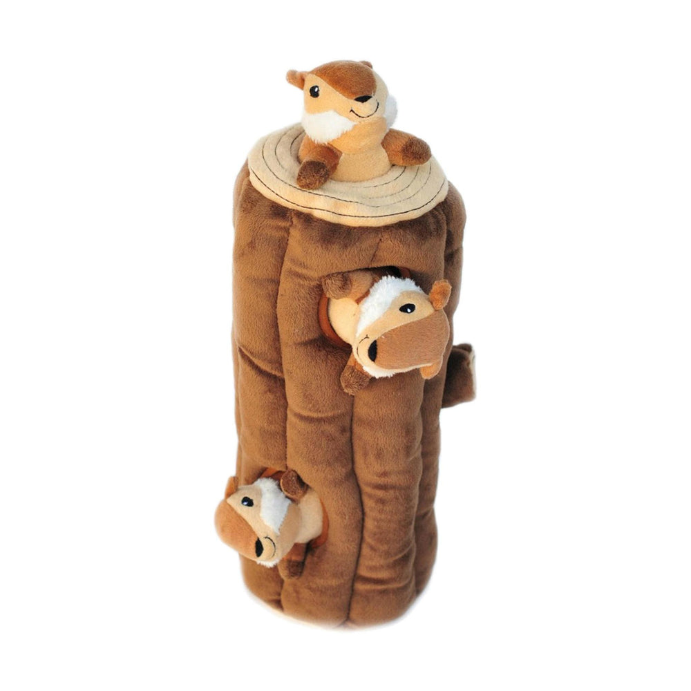 ZIPPYPAWS Burrow Chipmunk Log