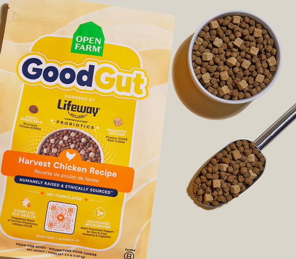 OPEN FARM Goodgut Harvest Chicken Dry Dog Food