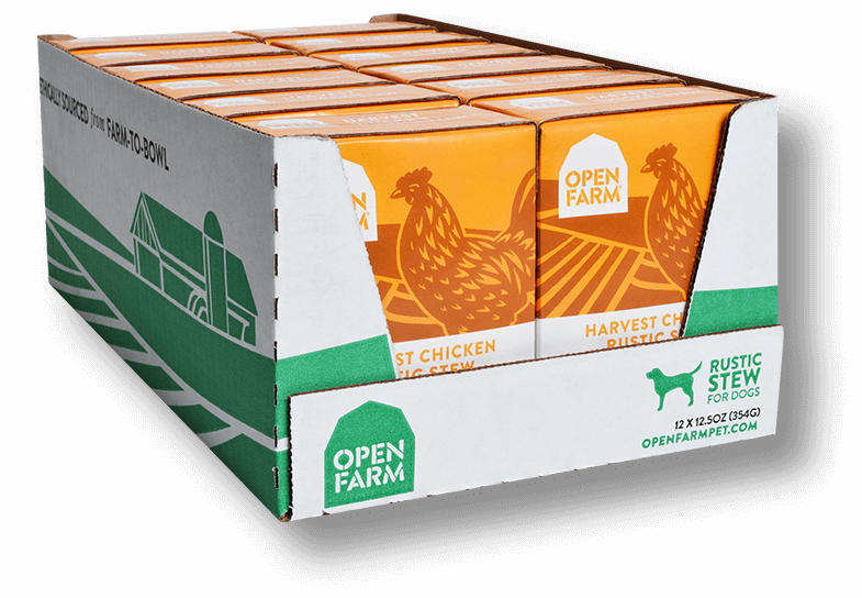 OPEN FARM Dog Stew Chicken 12.5oz CASE/12
