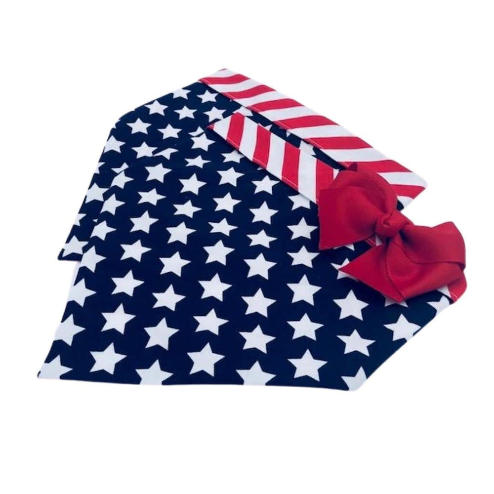 CHLOE & MAX Reversible Flag Bandana