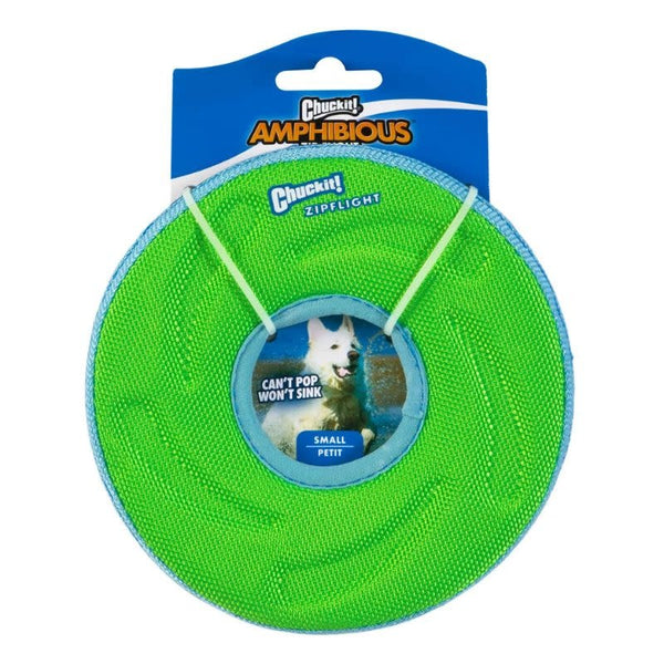 CHUCKIT Dog Zip Flight Flying Ring Small