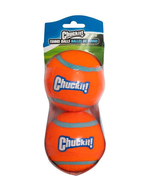 CHUCKIT Tennis Ball Shrink Wrapped Large 2 Pack
