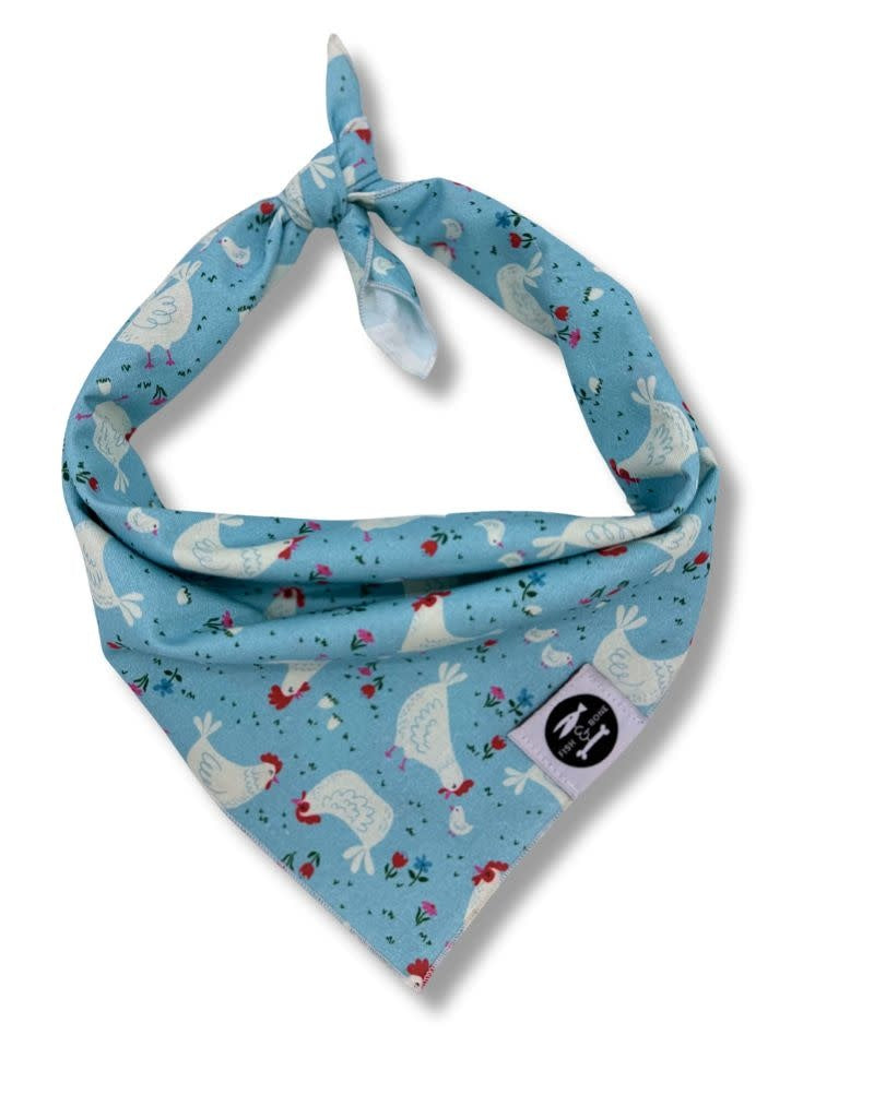 FISH & BONE  Bandana Chickens