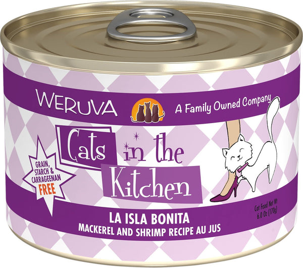 WERUVA Cats in the Kitchen La Isla Bonita Grain-Free Canned Cat Food Case