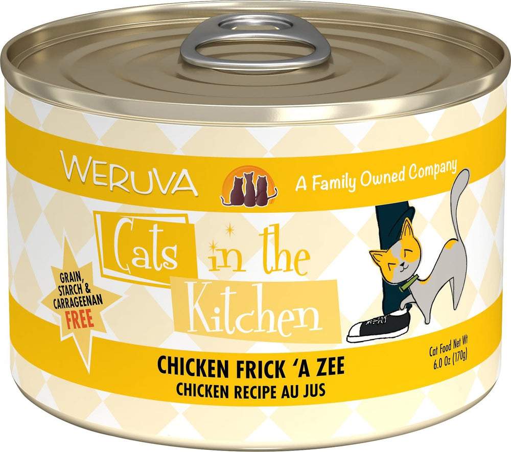 WERUVA Cats in the Kitchen Chicken Frick A Zee Grain-Free Canned Cat Food Case