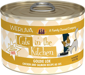 WERUVA Cats in the Kitchen Goldie Lox Grain-Free Canned Cat Food Case
