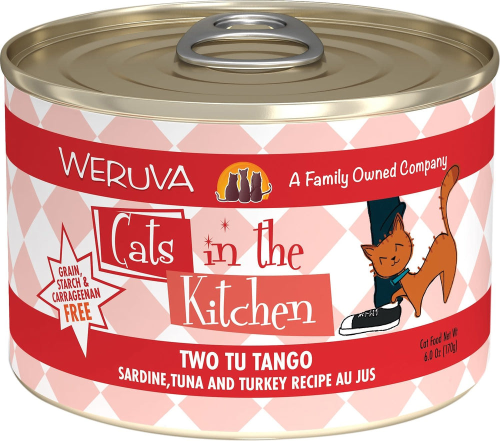 WERUVA Cats in the Kitchen Two Tu Tango Grain-Free Canned Cat Food Case
