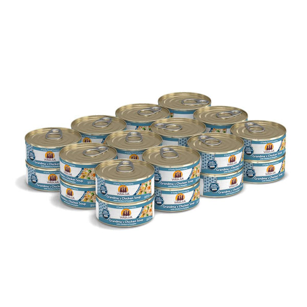 WERUVA Grandma's Chicken Soup Grain-Free Canned Cat Food Case
