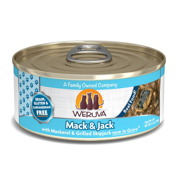 WERUVA Mack & Jack Grain-Free Canned Cat Food Case