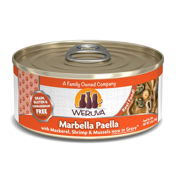 WERUVA Marbella Paella Grain-Free Canned Cat Food Case