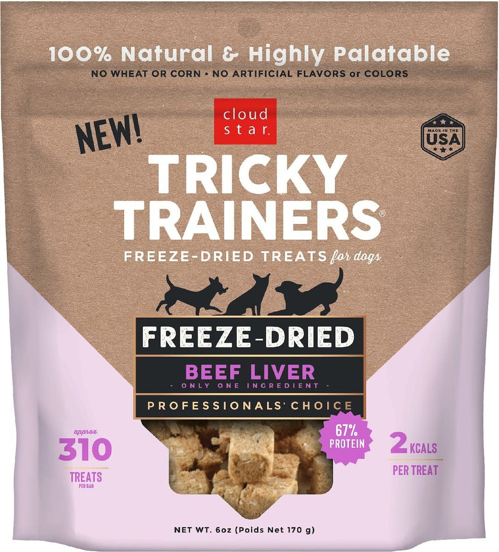 CLOUD STAR Tricky Trainers Freeze-dried Beef Liver