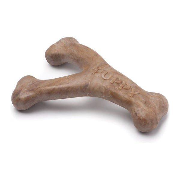 BENEBONE Bacon Wishbone Dog Chew Puppy