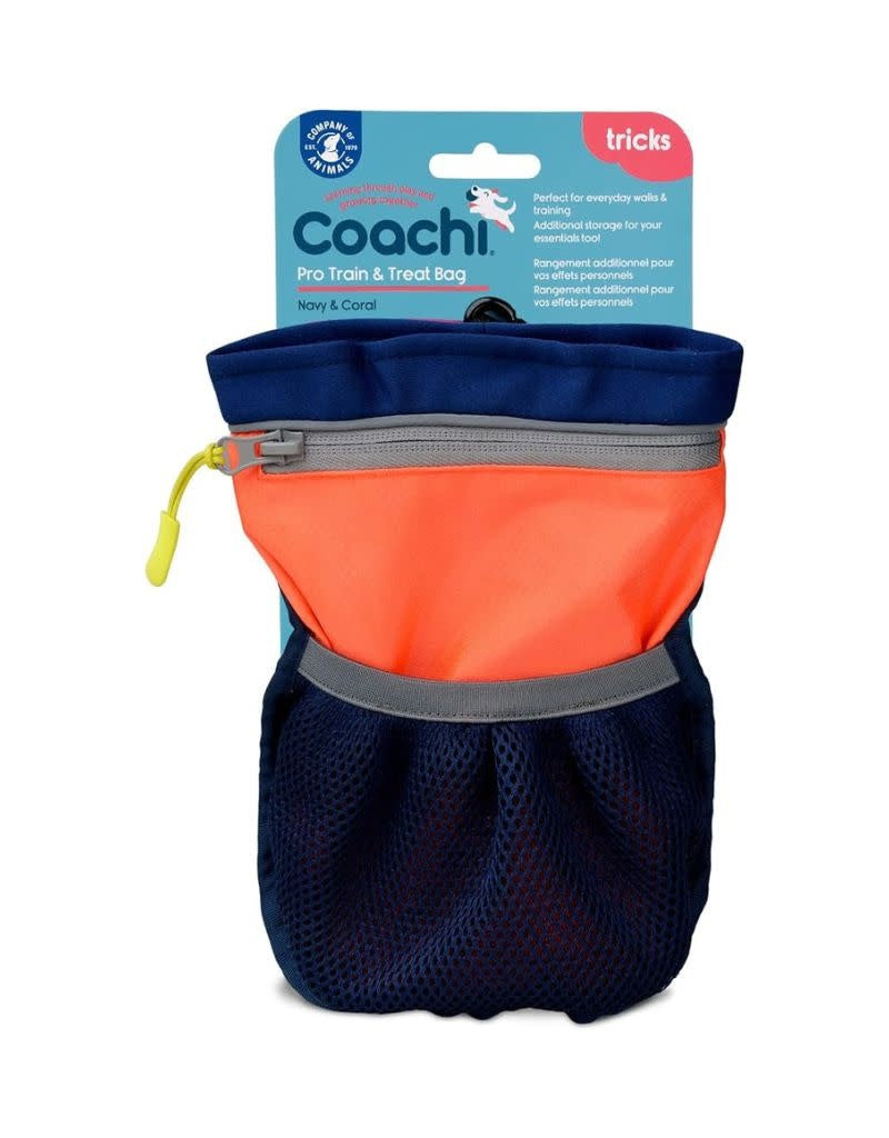 COACHI Pro Train Treat Bag Coral