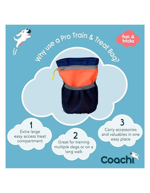 COACHI Pro Train Treat Bag Coral