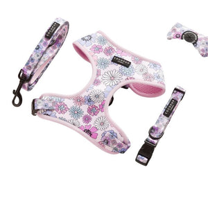COCOPUP Adjustable Neck Harness Pastel Flower