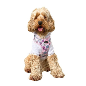 COCOPUP Adjustable Neck Harness Pastel Flower