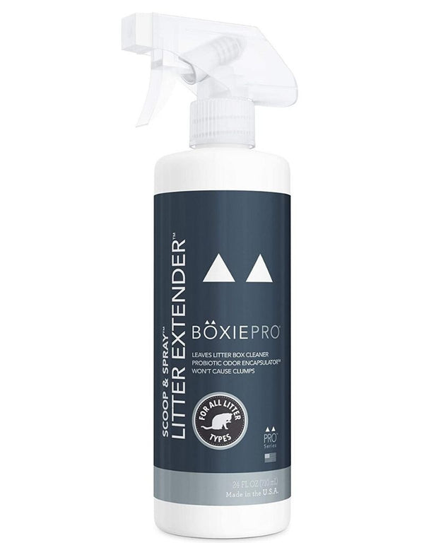 BOXIECAT Pro Scoop and Spray Probiotic Cat Litter Extender 24oz