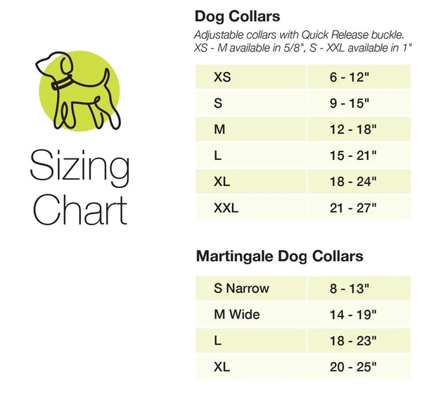 UP COUNTRY Small Breed Dog Collar Pop Hearts