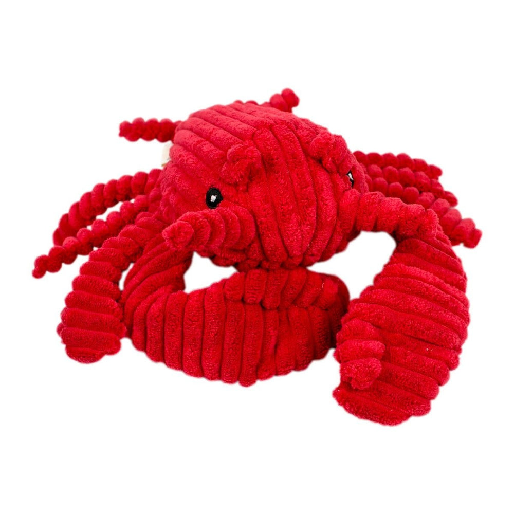 TALL TAILS Plush Lobster Crunch Dog Toy 14 IN