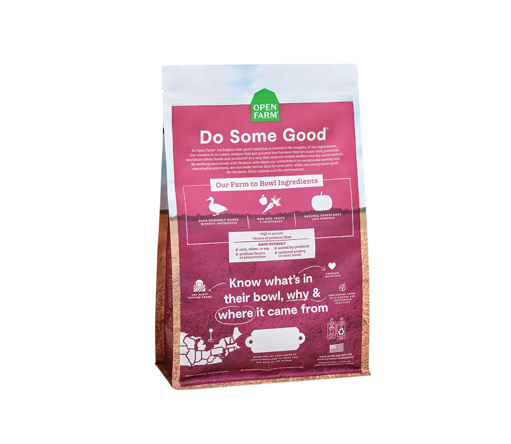 OPEN FARM Grain-Free Farmstead Duck Dry Dog Food