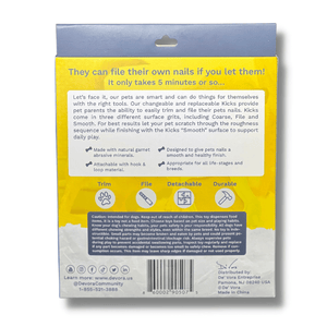 DE 'VORA Scratch Square Kicks Grooming Toy Refills