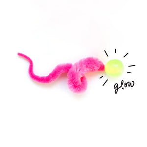 DEZI & ROO Wiggly Ball Cat Toy Glow in the Dark
