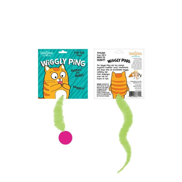 DEZI & ROO Wiggly Ping Cat Toy