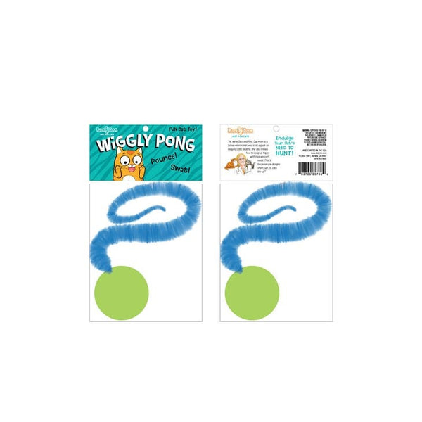 DEZI & ROO Wiggly Pong Cat Toy