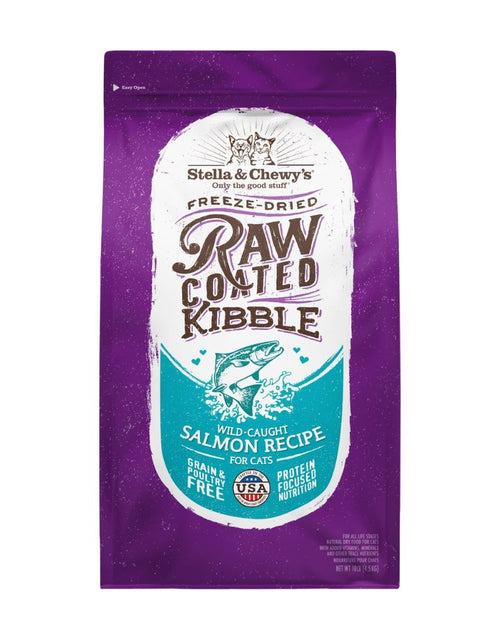 STELLA & CHEWY'S Cat Food Raw Coated Salmon