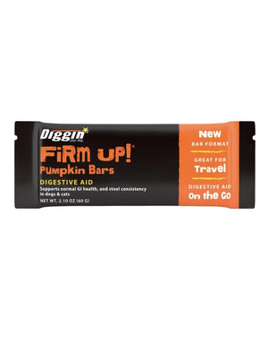 DIGGIN YOUR DOG Firm Up Pumpkin Bar 2.1OZ
