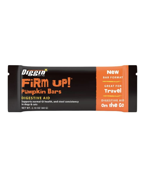 DIGGIN YOUR DOG Firm Up Pumpkin Bar 2.1OZ