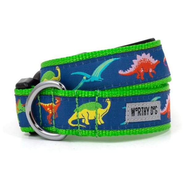 WORTHY DOG Dog Collar Dino