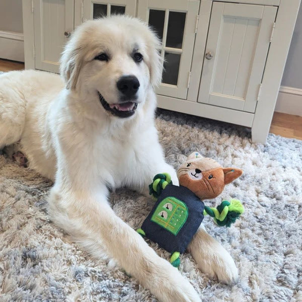 DOG MEETS TOY Robot Cat