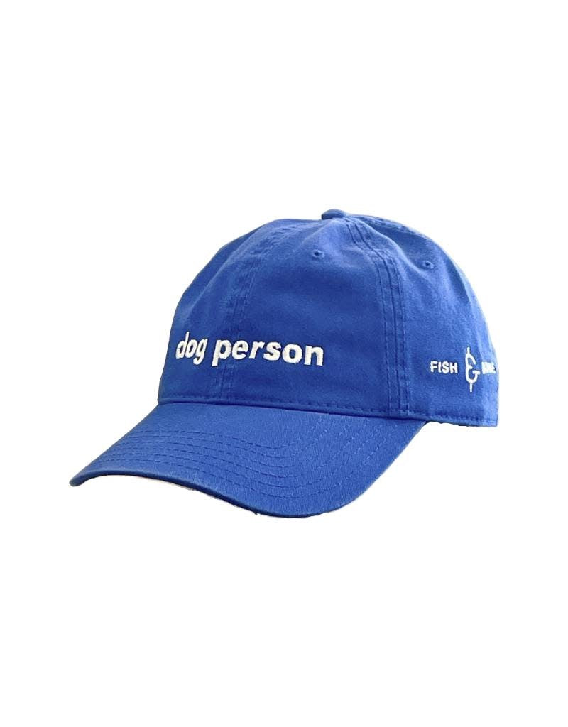 FISH & BONE Dog Person Cap Royal