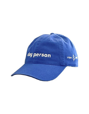 FISH & BONE Dog Person Cap Royal