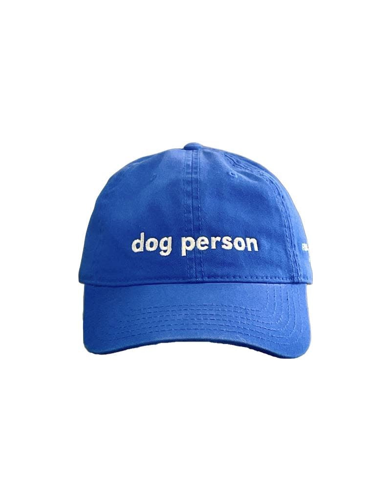 FISH & BONE Dog Person Cap Royal
