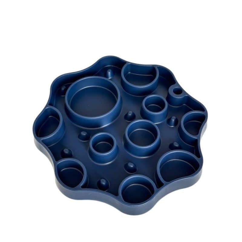 DOGGOTIQUE Moon Slow Feeder Dark Blue