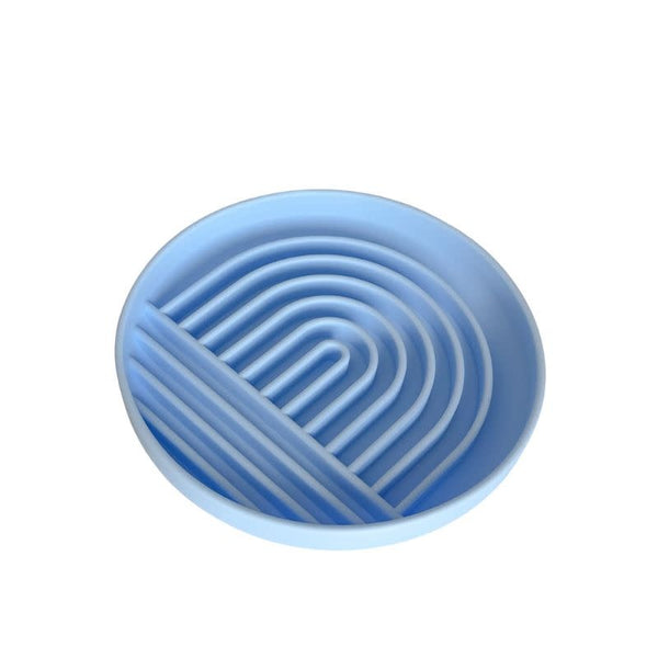 DOGGOTIQUE Rainbow Slow Feeder Blue