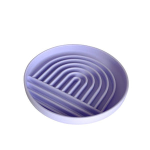 DOGGOTIQUE Rainbow Slow Feeder Purple