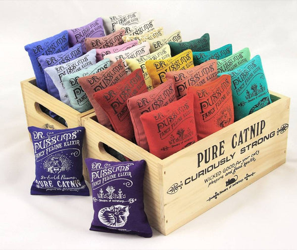 DR. PUSSUMS  Large Catnip Pillow