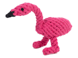 GOOD KARMA Flamingo Rope Toy
