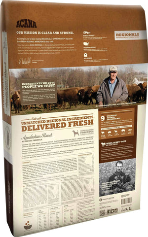 ACANA Appalachian Ranch Grain-Free Dry Dog Food