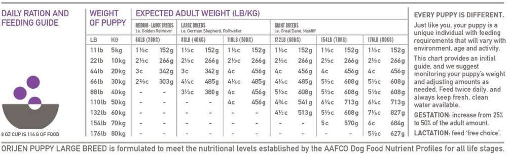 ORIJEN USA Large Breed Puppy Grain-Free Dry Dog Food