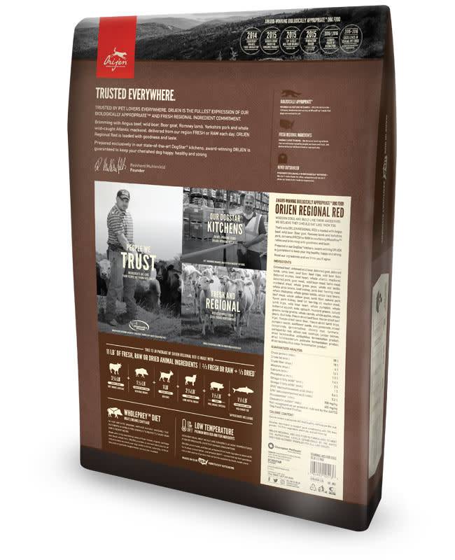 ORIJEN USA Regional Red Grain-Free Dry Dog Food